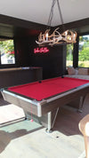 On Cue 7' Ball Return Pool Table