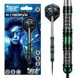 Shot AI Cyberpunk steel tip dart set