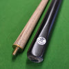 Close up of Expert 2 piece pool cue