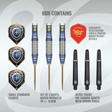 Shot Future Knights Darkstar Steel Tip Dart set