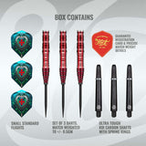 Shot Future Knights Dreadheart Steel Tip Dart set