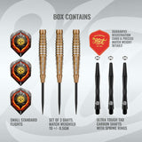Shot Future Knights Hachette Steel Tip Dart set