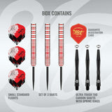 Michael Smith Game Day steel tip dart set