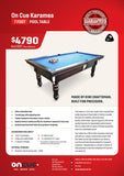On Cue 7' Karamea Pool Table