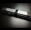 Folded Smart Rack attached to a hard cue case