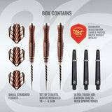 Shot Tribal Weapon 1 Series Steel Tip Dart Set