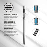 Turbo Steel Tip Dart Points