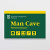 Wooden Man Cave Sign