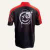 On Cue 8Ball Grunge Face Polo Shirt