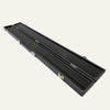 33 inch 2 piece hard cue case opened