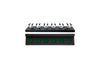 6 clip cue rack black