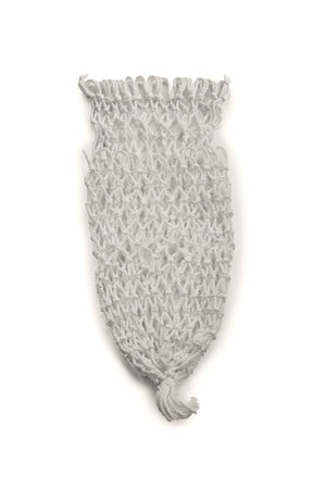 Individual image of a set of 6 replacement pool table white bag nets