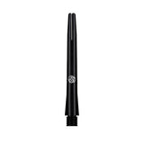 black aluminium dart shaft