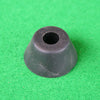 black rubber screw in cue bumper