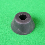 black rubber screw in cue bumper