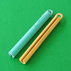 Rubber pool cue suspenders
