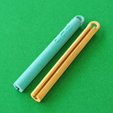 Rubber pool cue suspenders