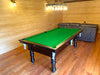 On Cue Karamea 7 foot pool table, slate bed, solid timber, green cloth