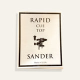 Rapid Cue Top Sander